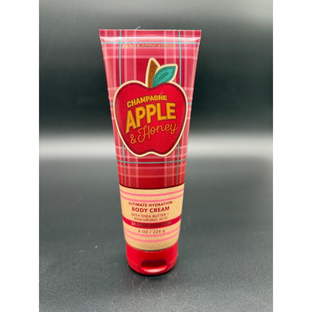 Bath &โ Body Works Champagne Apple & Honey Ultimate Hydration Body Cream 8oz New